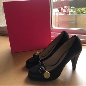 Mulberry Bayswater Leather Pumps in Black